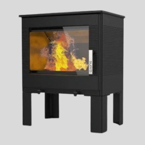 Supra FR9016110B Holzofen, 7,3 kW, schwarz, versiegelt